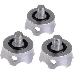 Really Right Stuff Stainless Steel Rock Claw Tripod Foot Set, Anti-Slip Design, ABP O-Rings, 3-Pack (RRS-9000024)