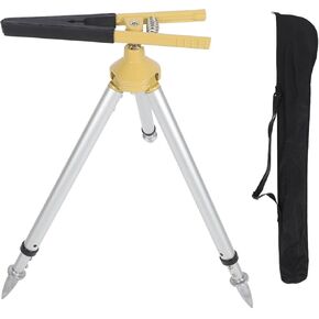 Adjustable Mini Aluminum Tripod, Lightweight Yet Sturdy, Compact and Portable, for Surveying and Prism Pole Use