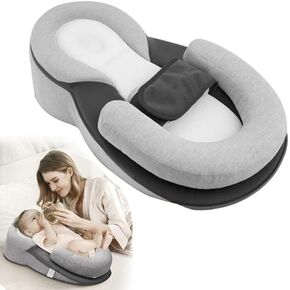 Baby Wedge Pillow for Newborn Support Wedge Pillow Baby Reflux Wedge Breastfeeding Nursing Pillow, Bottle Feeding, Tummy Time