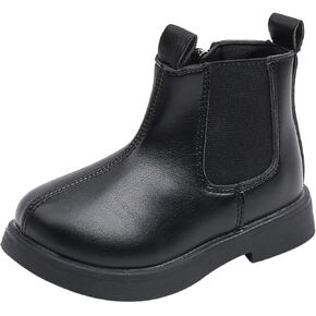Boots Size 4 Boots Little Kid Shoes Short Boots Girls School Leather Shoes