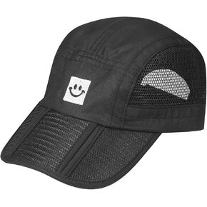 MaxNova 2 Pack Baby Baseball Cap UPF 50+ Foldable Adjustable Cute Embroidered Baseball Cap for Boys Girls 0-6 Years