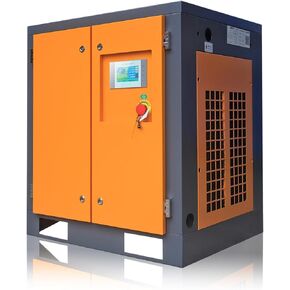 20HP Air Compressor 230V 60Hz 3-Phase 15kW Variable Speed Frequency Rotary Screw Air Compressor 81cfm Max Pressure 120 psi Commercial Air Compressed System