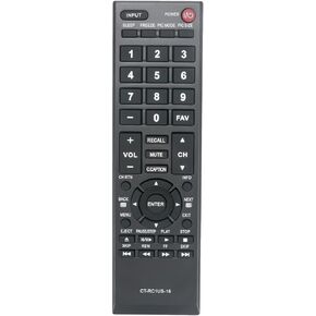 استبدال CT-RC1US-16 التحكم عن بُعد لـ Toshiba TV 28L110U 32L110U 32L220U 40L310U 43L310U 43L420U