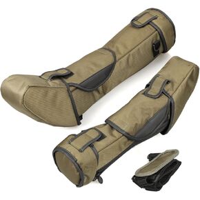 HD Spotting Scope Soft Sweat مع حزام كتف سريع الإصدار-حقيبة سفر جاهزة من أي وقت مضى للتلسكوب ، 80 مم ، أخضر