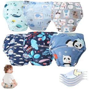 Upairy Potty Training Intelder ، Pants Upairy Training Pants ، Toddler Bee Pee Pant ، Paltet Trainings Pants (F ، Large)