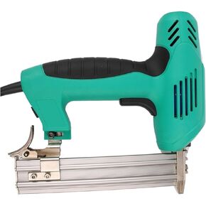 Pneumatic Power Nailer Decorative Tool F30/422J Electric Stapler 2 in 1 Tacker Electric Nails Staple Gun for Woodworking Dual-Purpose Nail Gun 110V