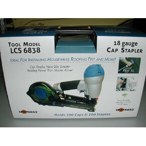 Spotnails LCS 6838 Plastic Cap Stapler