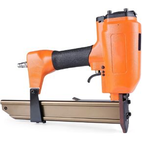 Pneumatic Power Nailer Decorative Tool N838H 16 Gauge Construction Stapler Pneumatic Heavy Wire Staple for Car Seats Furniture Making Cabinets