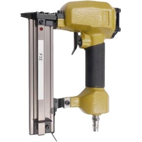 Pneumatic Power Nailer Decorative Tool 18Ga Pneumatic Decorative Stapler F32 Nail Length 2/5 Inch to 1-1/5Inch Use for Framing Roof Decking and Woodworking
