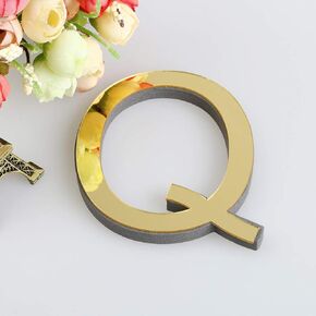 Mirror Letters for Wall Decor Metal Letters Letter T Gold Wall Letters Home Letters Letter A Decor Gold Letters for Wall Letter Decor for Shelf Monogram Wall Decor Initial Wall Decor