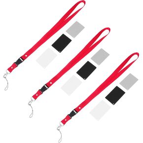 9pieces Exposure Photography Card with Lanyard Grey White Black Color Calibration for Video Film Portable Precise Tool