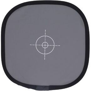 12 x 12 Inch White Balance 18% Gray Reference Reflector Grey Card, 30CM White Balance Card, 2 Sides Gray Card Photography Balance Card