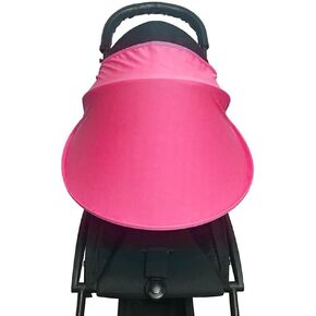 STROLLER SUN SHADE حماية الطفل من البعوض ومكافحة UV ، Extender ، انظر من خلال غطاء شبكة للركض والملحقات الصيفية - أسود in Kuwait