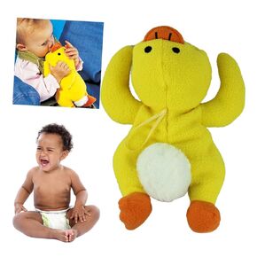 Toyvian Baby Bottle Cover Duck Feeder Plush Yellow Sleeve for Bottle Holder Stuffed Animal