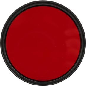 Camera Filter, Ir Filter Infrared Aluminum Alloy and Optical Glass with Thread for Infrared Photography Creation (77mm)
