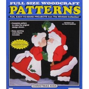 خطة مشروع Winfield Santa Christmas Kiss Woodworking Plan