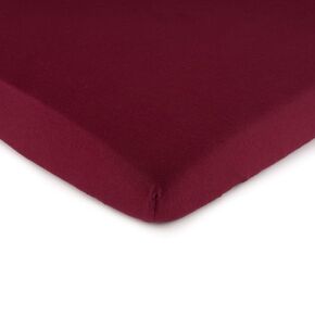 SheetWorld Fitted 100% Cotton Jersey Stroller Bassinet Sheet 13 x 29, Organic Ivory, Made in USA