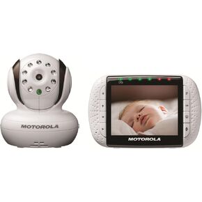 Motorola MBP36 Remote Wireless Video Baby Monitor withColor LCD Screen (Renewed)