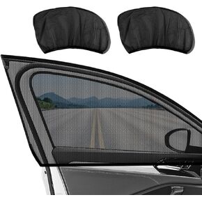 Car Window Sun Shades for Volkswagen Golf Sportsvan Hatchback 5 Seats 2014-2020, Breathable Mesh Stretch Screen for Baby Safety Summer Camping Heat Insulation Mesh Cover