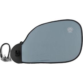 محمولة Sunshade Sun Shield للسيارة قابلة للطي العزل العزل حماية الشمس مقعد مقعد السائق مقعد المقعد الخلفي تخزين مريح (أصفر)