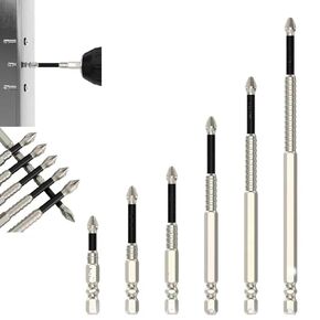 High-Magnetic Screwdriver Drill Bit Set, Strong Magnetic Durability Screwdriver Drill Bit Set, Anti-Slip Drill Bit Set,25,50,65,70,90,150mm for Garage(2pcs)