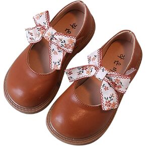 Toddler Winter Boots Bow Shoes Satin Ankle Tie Flower Girls for Wedding Sparkly Birthday Party Or School Daily Dress