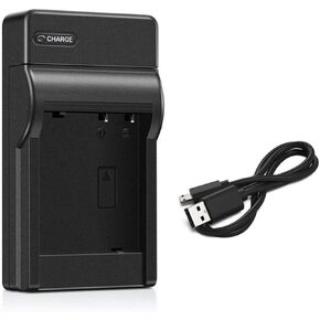 Micro USB Battery Charger for Canon ZR10, ZR20, ZR40, ZR60 MiniDV Camcorder