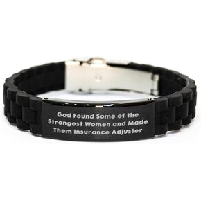 God Found Strong Women Insurance Adjusters Funny Inspirational Gifts for Insurance Adjuster Christmas Memorable Presents from Mom to Daughter