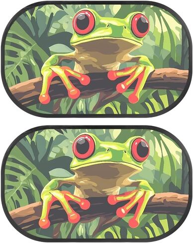 Bulopur Purple Butterfly 2 Pack Car Window Shades for Side Window UV Protection Breathable Sun Protection and Sun Shade Blocker Car Shades Back Windows Baby Cute Design in Saudi Arabia