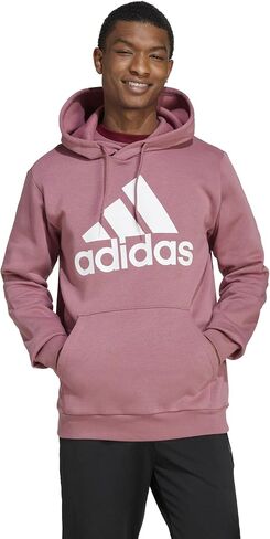 adidas Essentials Fleece Big Logo Hoodie Medium Grey Heather MD in Saudi Arabia