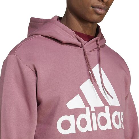 adidas Essentials Fleece Big Logo Hoodie Medium Grey Heather MD in Saudi Arabia