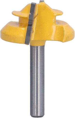 45° Router Bit 1 / 4in Shank | Alloy Wood Cutting Tool for CNC / Milling Machine | Carbon Steel Milling Cutter for Woodworking Projects / Cabinets / Drawers (1-3/8 inches) in Saudi Arabia