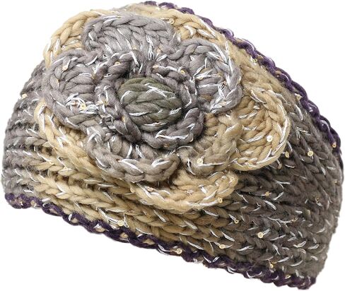 KMystic Winter Two Tone Flower Headband in Kuwait