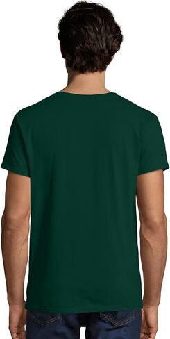 Hanes Men's Nano Premium Cotton T-Shirt (Pack of 2), White, X-Large in Saudi Arabia