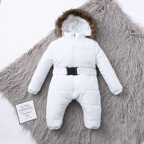 Winter Down Coats for Kids Baby Boys Girls Toddler Baby Puffer Snow Coats Jacket Hoods Infant Baby Winter Jacket in Saudi Arabia