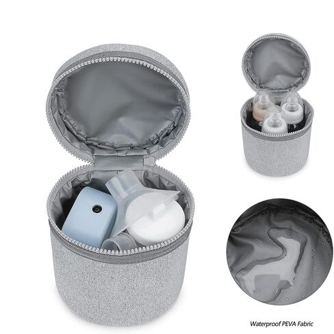 Breast Milk Storage Cooler | Bottle Cooler Bag,Milk Bottles Bag with Detachable Strap, Bottle Cooler Bag Fits 2 Large 8oz Bottles for Travel Outdoor in Saudi Arabia