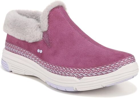 Ryka Women's Anchorage Suede Cozy Slip on Ankle Booties Boot in Saudi Arabia