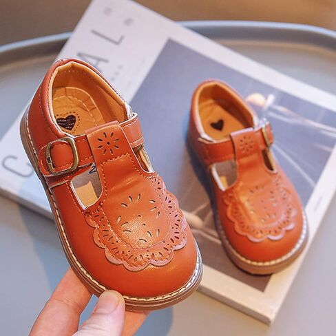 Toddler Boys Girls Dress Shoes Kids School Uniform Formal Casual Oxfords for Kids Party Wedding Mary Jane Flats in Kuwait