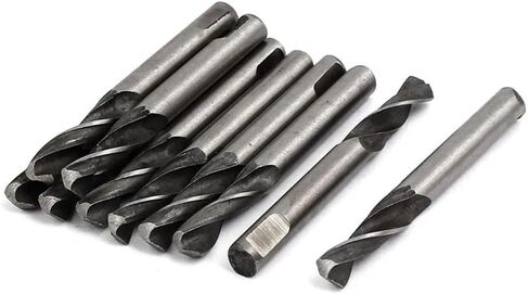10pcs M42 HSS Saw Drill Bit 2-Flute Pilot Drilling Drill Bits for Hole Saw Arbor Pilot Pin Drill Hole 6mmx57mm in Saudi Arabia