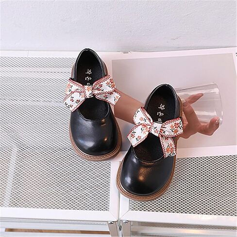 Toddler Winter Boots Bow Shoes Satin Ankle Tie Flower Girls for Wedding Sparkly Birthday Party Or School Daily Dress in Kuwait
