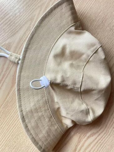 Baby Sun Hat Upf 50+ دلو صغير دلو القبعة حماية أشعة الشمس واسعة الحافة القابلة للتعديل شاطئ القبعة بويز 2Pack in Kuwait