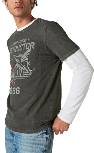 Lucky Brand Men's Top Gun 1986 Tee in Saudi Arabia