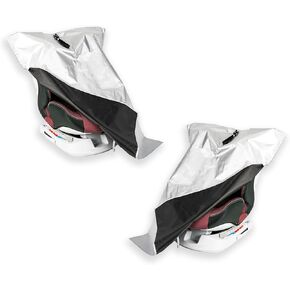 Baby Car Seat Sun Shade Cover - Reflective Seat Cooler Cover Infant Car Seats Heat Protector - Auto Travel Accessories UV Protection Keep Toddler Baby Seats at Cool Temperature (1PC)