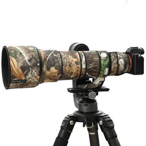ROLANPRO Waterproof Lens Cover for Sony FE 400-800mm f/6.3-8 G OSS Camouflage Rain Cover-#49 Reed Camouflage Waterproof