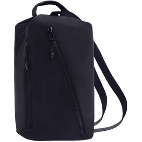 Backpack Large Capacity Multifunctional Messenger Bag Yoga Fitness Bag(Grey)