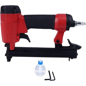 Pneumatic Air Nail Gun Stapler Efficient U Shaped Home Improvement Project