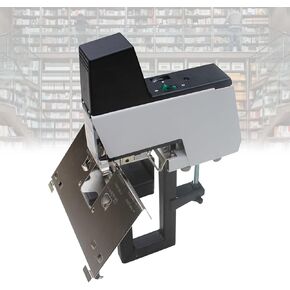 Auto Electric Stapler,Automatic Saddles Stitch Stapler Machine,Equipped With1~9 Levels Binding Pressure Knob, Foot Pedal Switch, Binding Thickness 30 Sheets, 100 Mm Nailing Depth