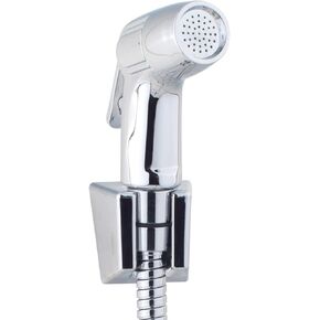 Handheld Bidet Sprayer for Toilet Chrome ABS, Portable Baby Cloth Diaper Sprayer, Feminine Wash, Pet Washing, Easy Installation with Hose(1.5m Hose)