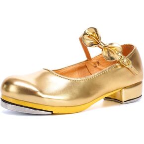 SWDZM Women's & Girl's Jazz Tap Tap Shoes Tap-Flex Pread Leather Tap Shoe ، WX-208