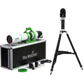 Celestron Heliostar 76 H-Alpha 76mm Aperture Telescope Bundle with SolarQuest Solar Tracking Mount and HelioFind Solar Finder (2 Items)